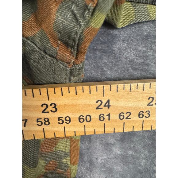 VTG 1990 Marquard + Schulz German Flecktarn Camouflage Field shirt/Jacket Large - Picture 4 of 7